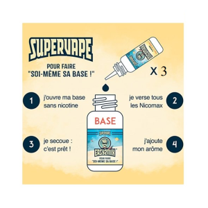 Nicomax Supervape : Booster nicotine eliquide DIY et Mix 'N' Vape