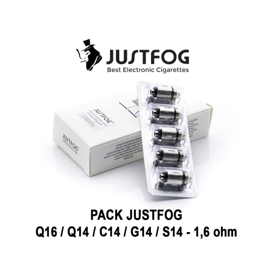 Pack de 5 résistances Q16 JustFog
