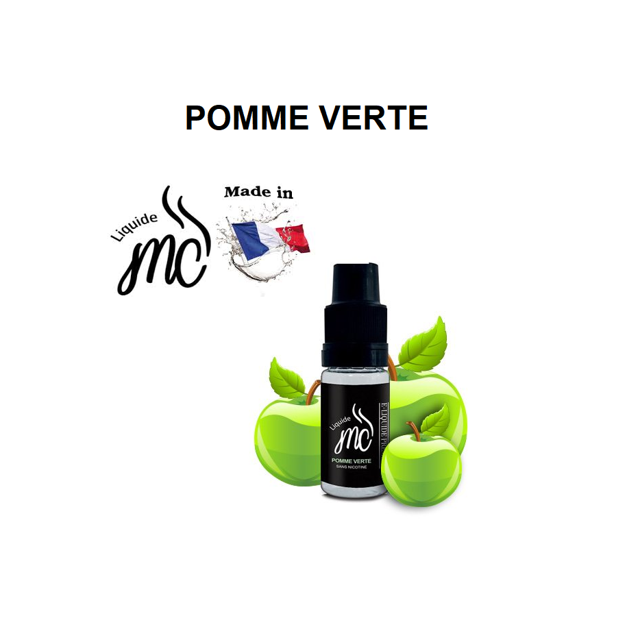 E-liquide Pomme Verte 10ml - MC Liquide