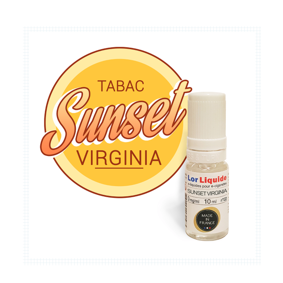 E-liquide Sunset Virginia LorLiquide