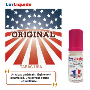 E-liquid Tabac USA LorLiquide