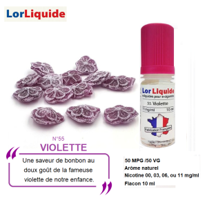 E-liquide Violette LorLiquide