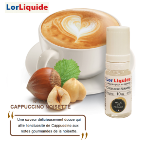 E-liquide Cappuccino Noisette Lor Liquide