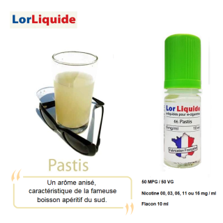 E-liquide Pastis Lor Liquide