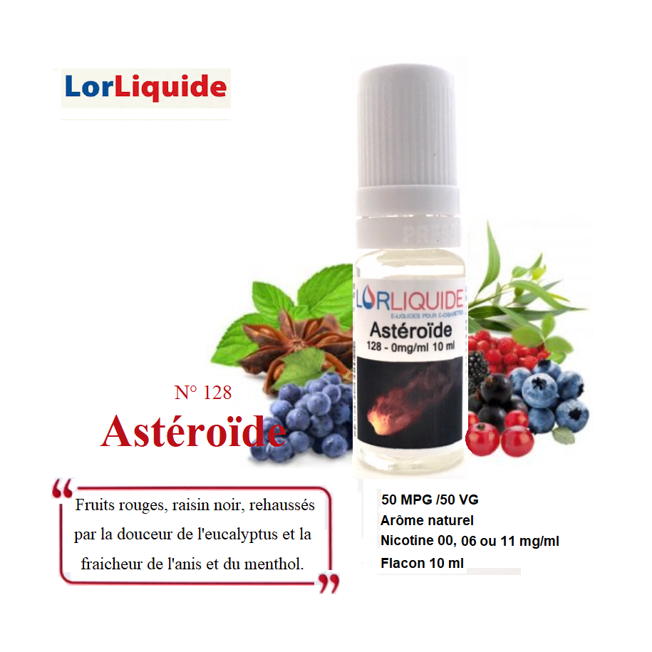 E-liquide Astéroïde LorLiquide