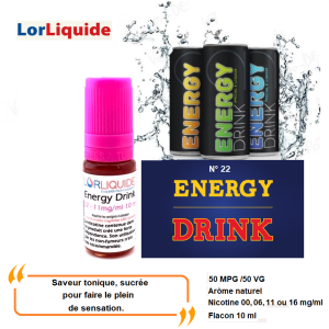 E-liquide Energy Drink Lor Liquide