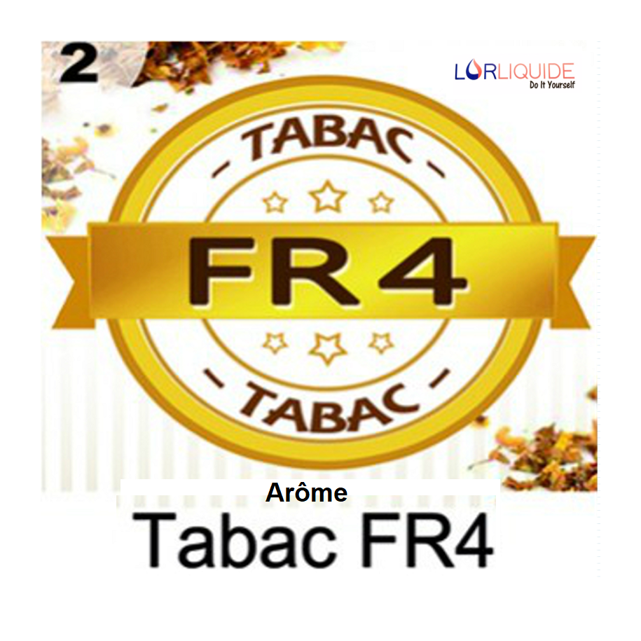 Arôme concentré Saveur Tabac FR4 LorLiquide (10ml)