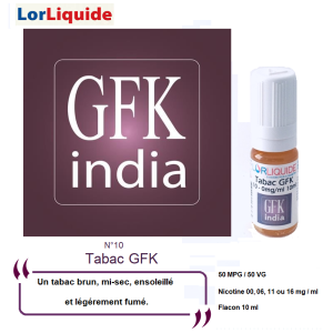 E-liquide Tabac GFK LorLiquide