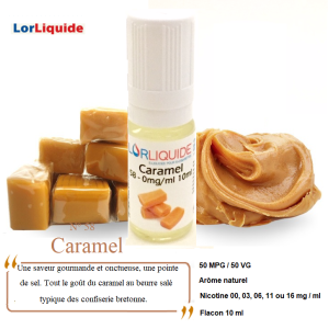 E-liquide Caramel LorLiquide