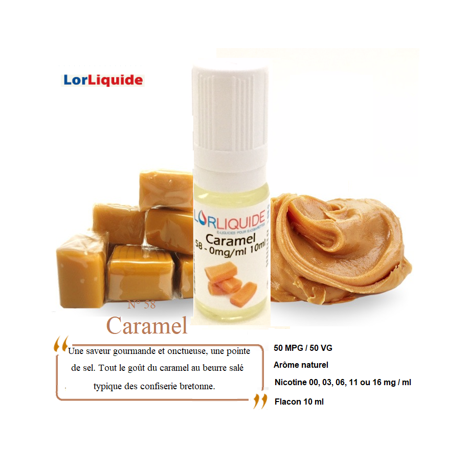 E-liquide Caramel LorLiquide