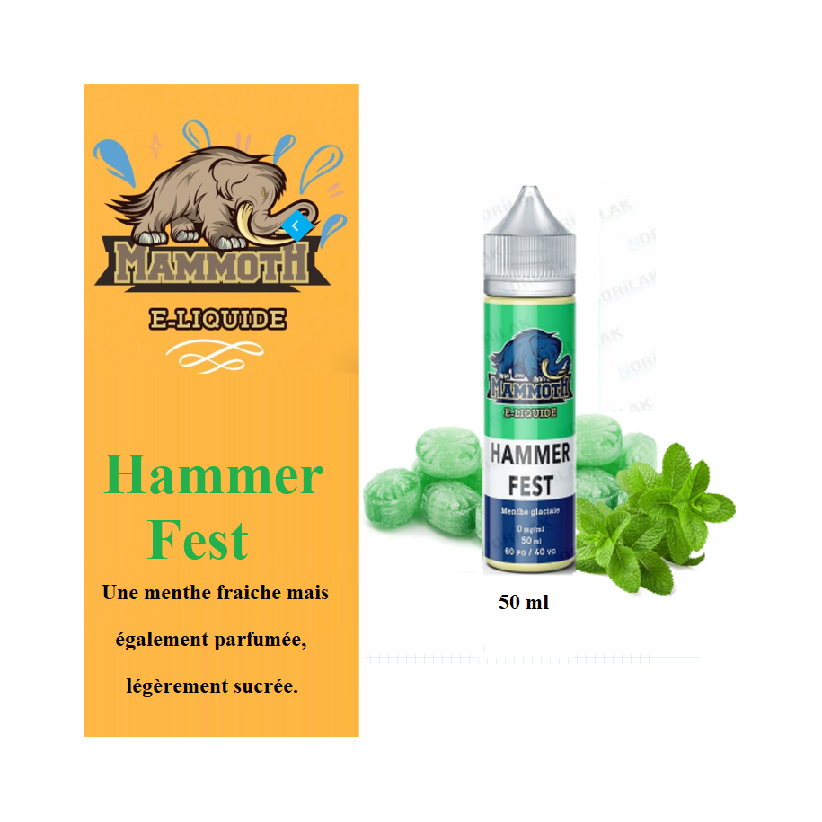 Hammer Fest (50ml) Mammoth  E-liquide
