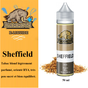 Sheffield  (50ml) Mammoth  E-liquide