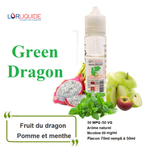 E-liquide Green Dragon 50ml LorLiquide