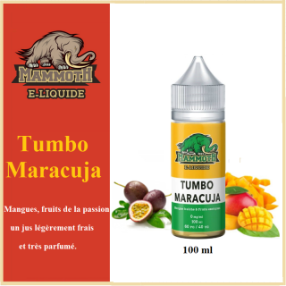 Tumbo Maracuja  (100ml) Mammoth  E-liquide