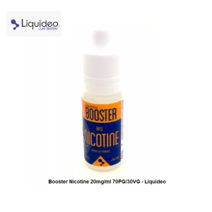Pack Booster de nicotine 20mg/ml Liquideo