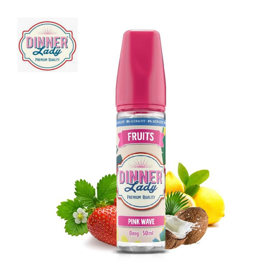 Pink Wave 50ml 0% Sucralose - Dinner Lady