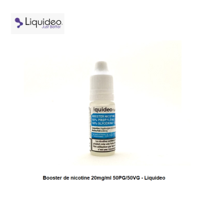 Pack Booster de nicotine 20mg/ml Liquideo