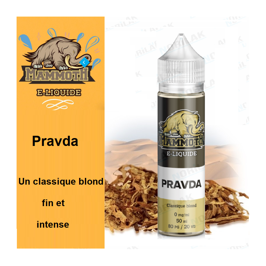 Pravda  (50ml) Mammoth  E-liquide