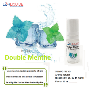E-liquide Double Menthe LorLiquide