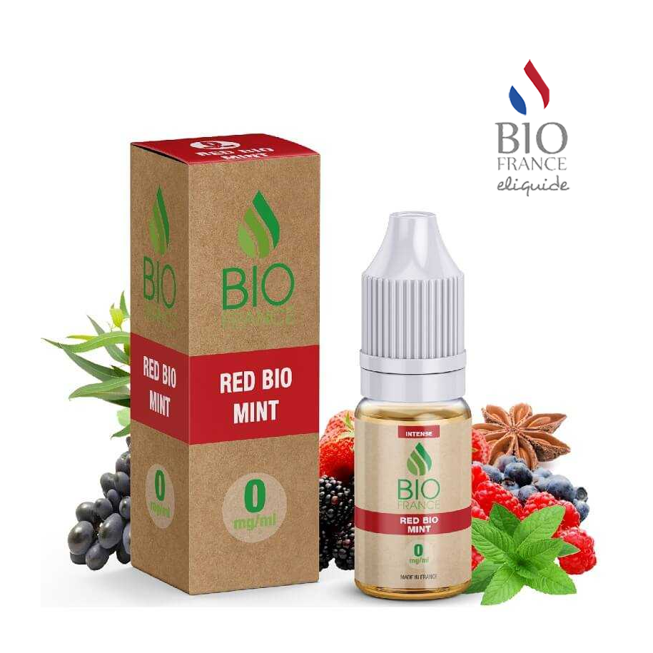 E-liquide Red ast mint - Bio France