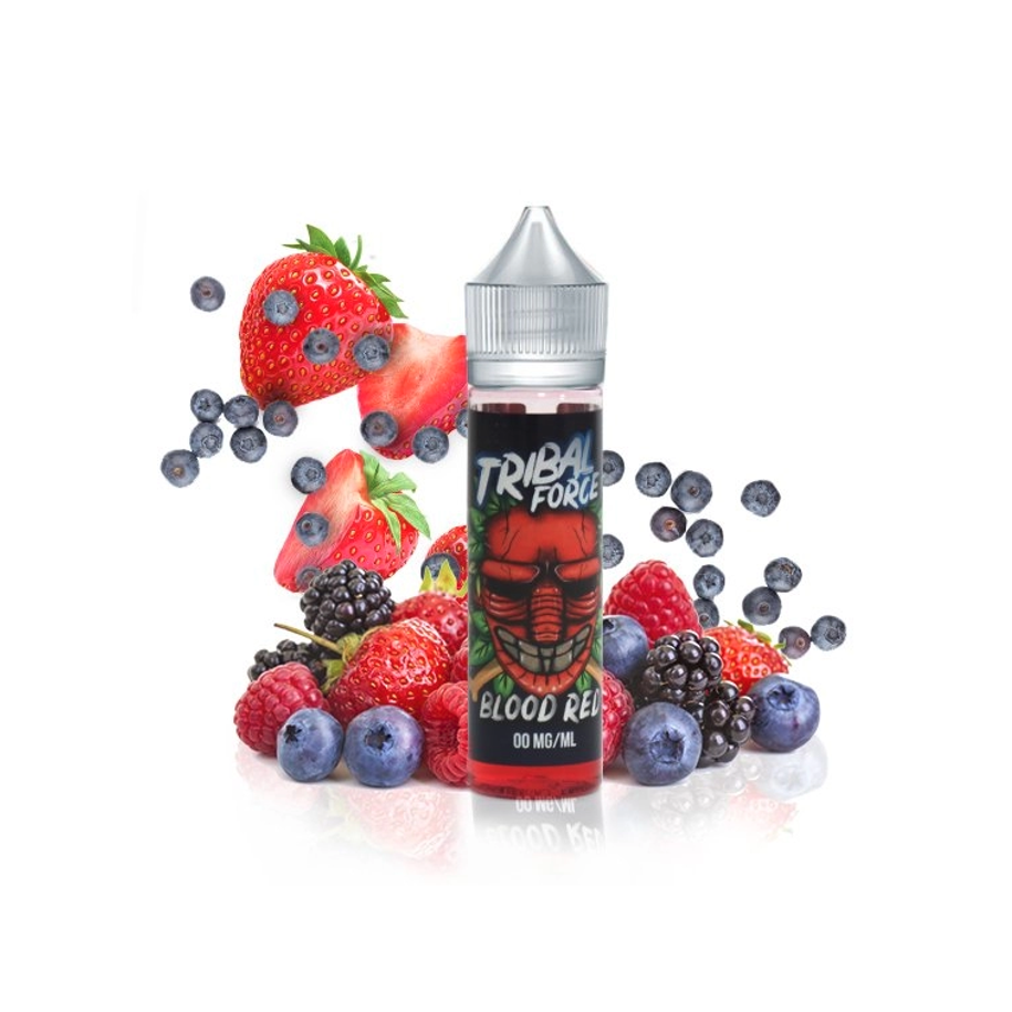 Blood Red 0mg 50ml - Tribal Force