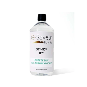 Base DIY 0mg 1 Litre e-Saveur