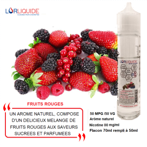 E-liquide Fruits rouges 50ml LorLiquide
