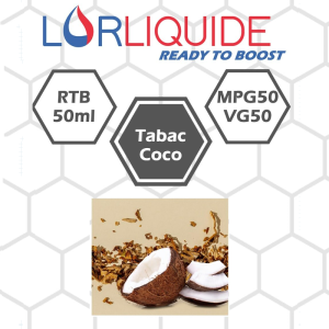 E-liquide Tabac Coco 50ml LorLiquide