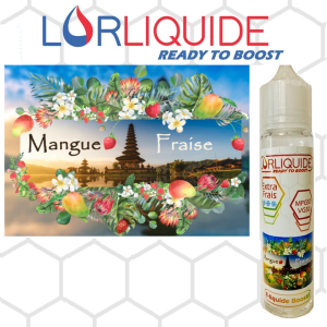 E-liquide Mangue / Fraise Extra Frais 50ml LorLiquide