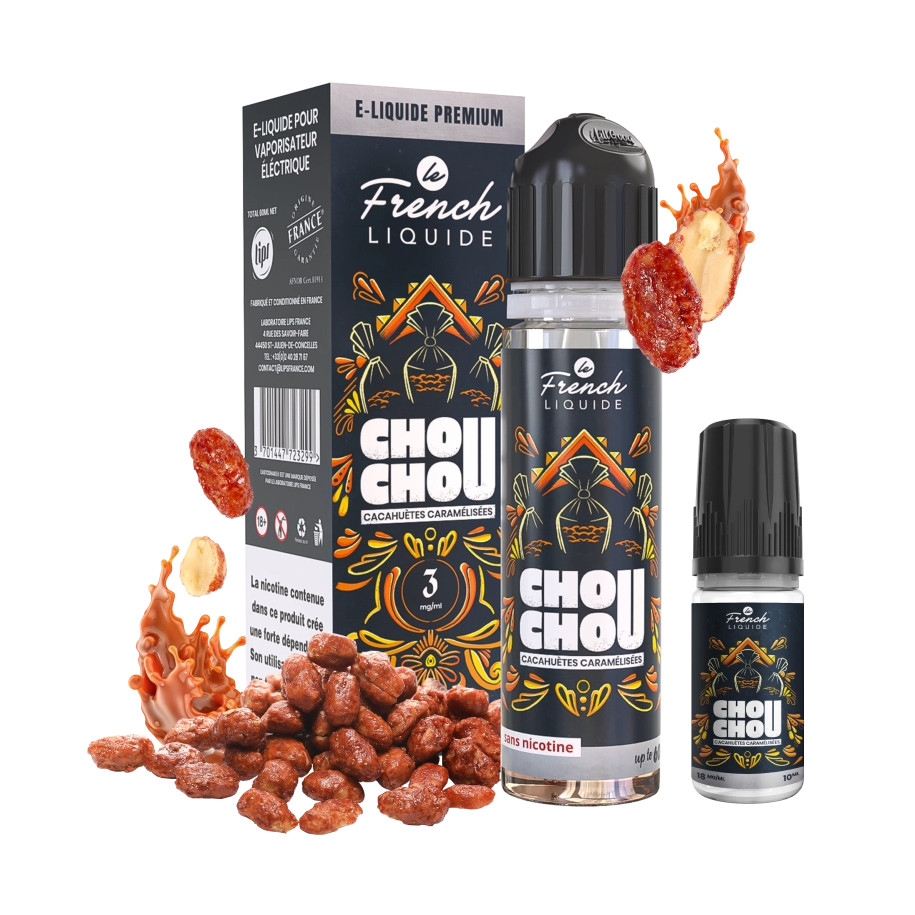 Kit Easy2Shake Chouchou 60ml Le French Liquide