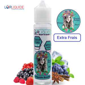 E-liquide Raisin Fruits Rouges Anis Extra Frais 50ml LorLiquide