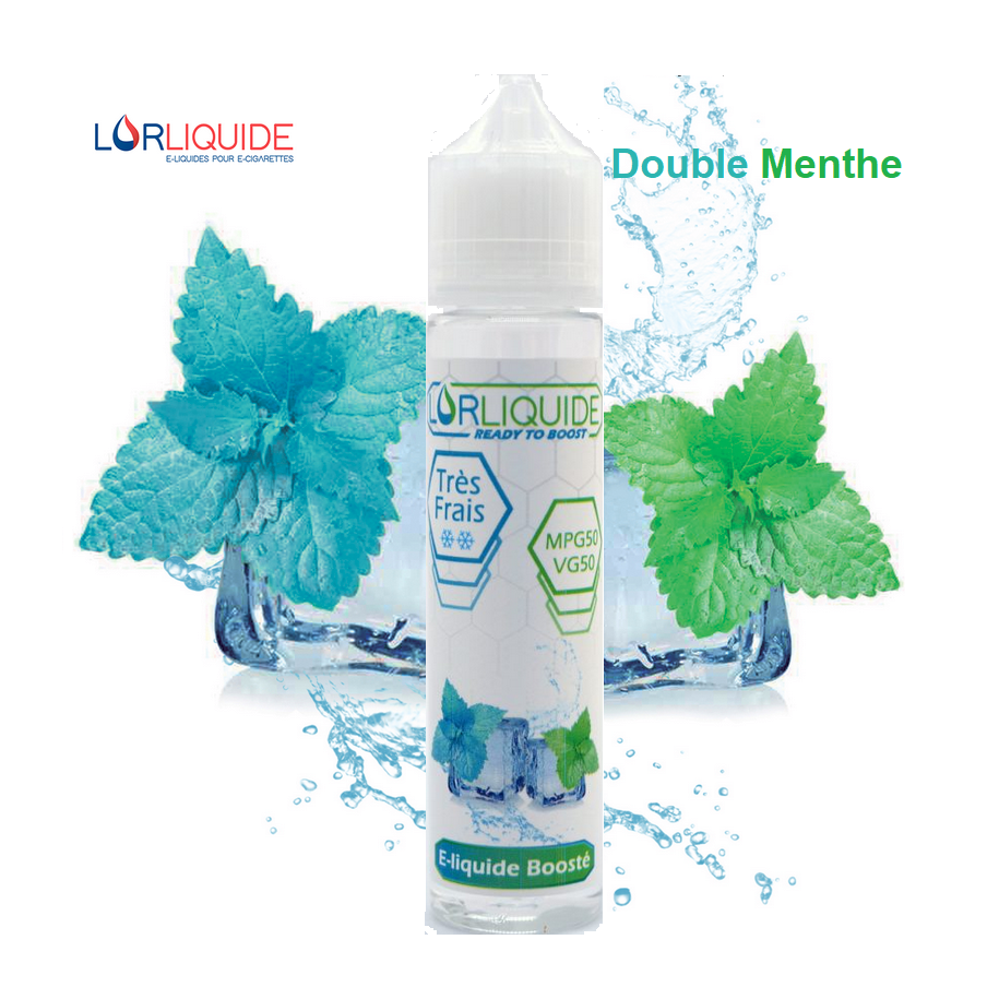 E-liquide Double Menthe  50ml LorLiquide