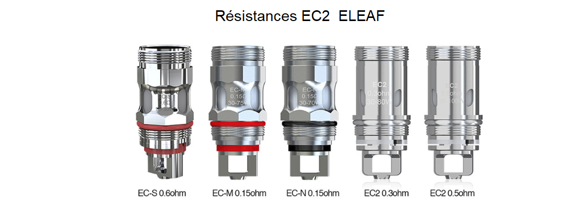 Eleaf Résistances EC2