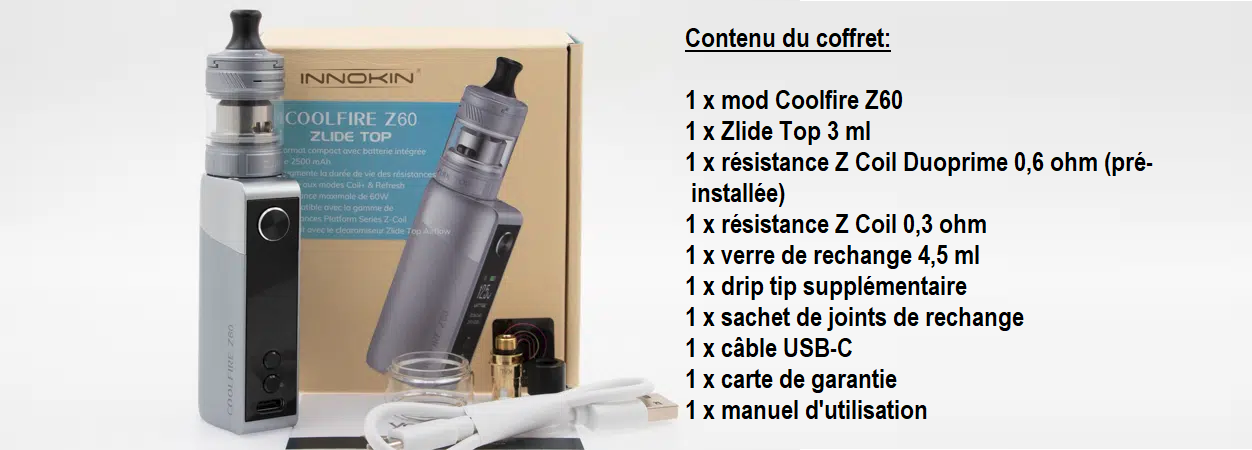 Innokin coolfire Z60 pack